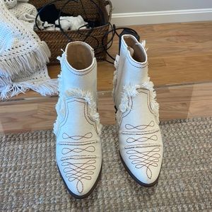 Schutz cow boy boot